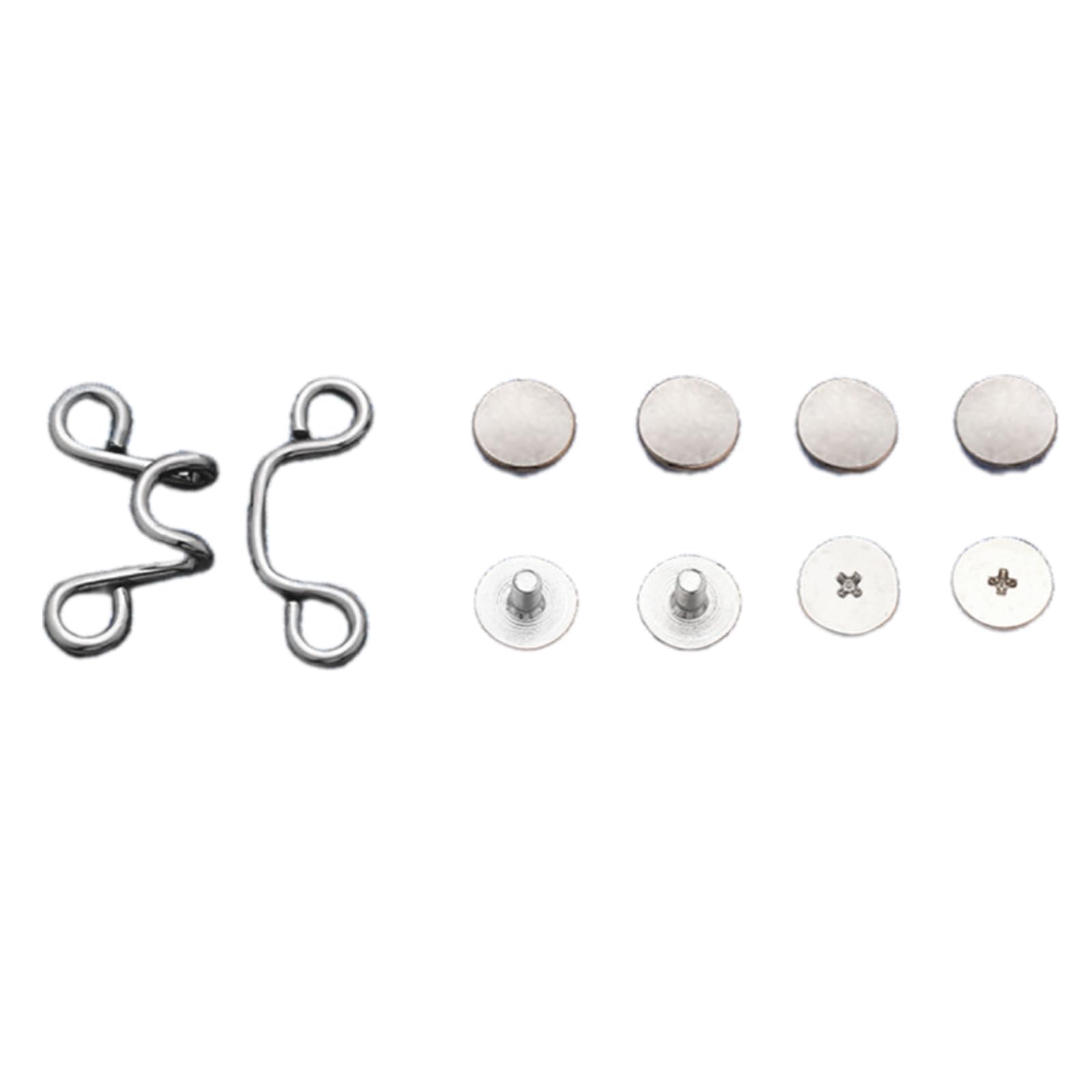 Jazuaiao Waist Button Tighteners for Jeans Trousers to Make Tighter Waistband Adjusters Pants Buckles Adjusters