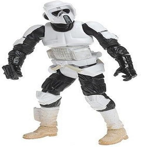 Star Wars The Saga Colllection figura de acción vintage Biker Scout 375 pulgadas