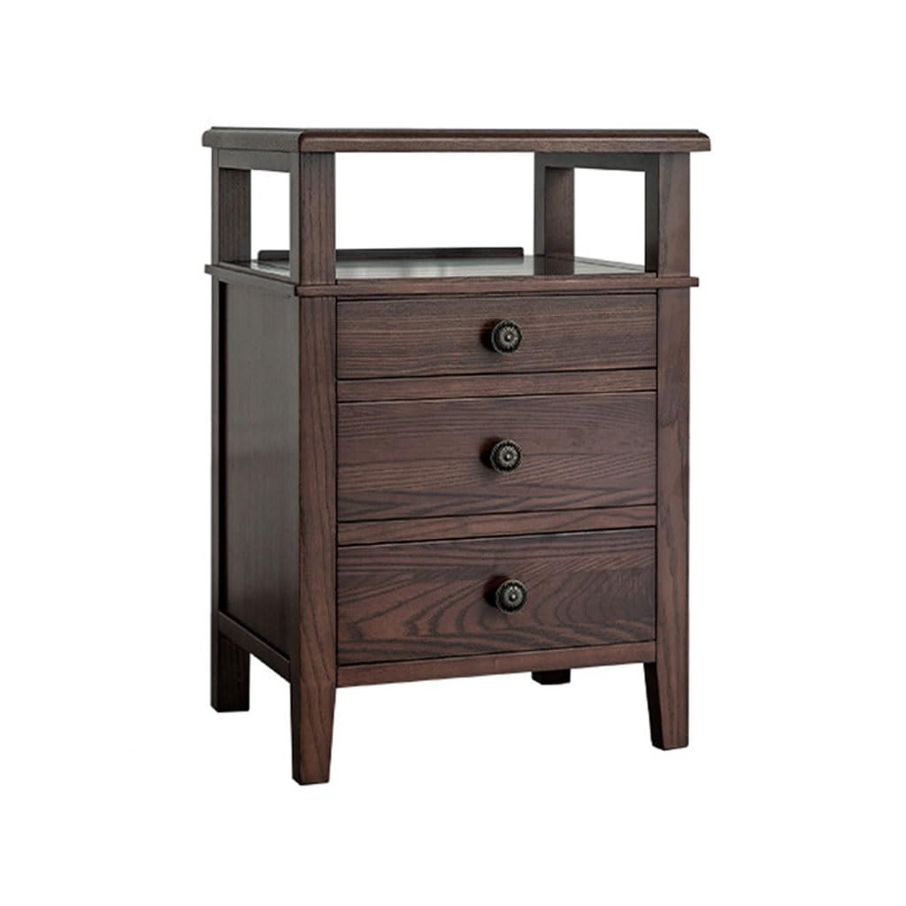 BHGFYXBS Side Tables Bedroom Solid Wood Small Cabinet Storage Cabinet Narrow Bedside Table Mini Simple Drawer Bedroom Bedside Tables,B