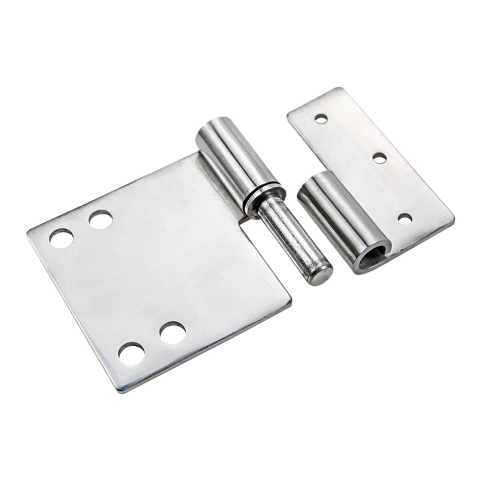Stainless Steel Detachable Left and Right Hinges Suitable Equipment Machinery 1Pcs(Left)