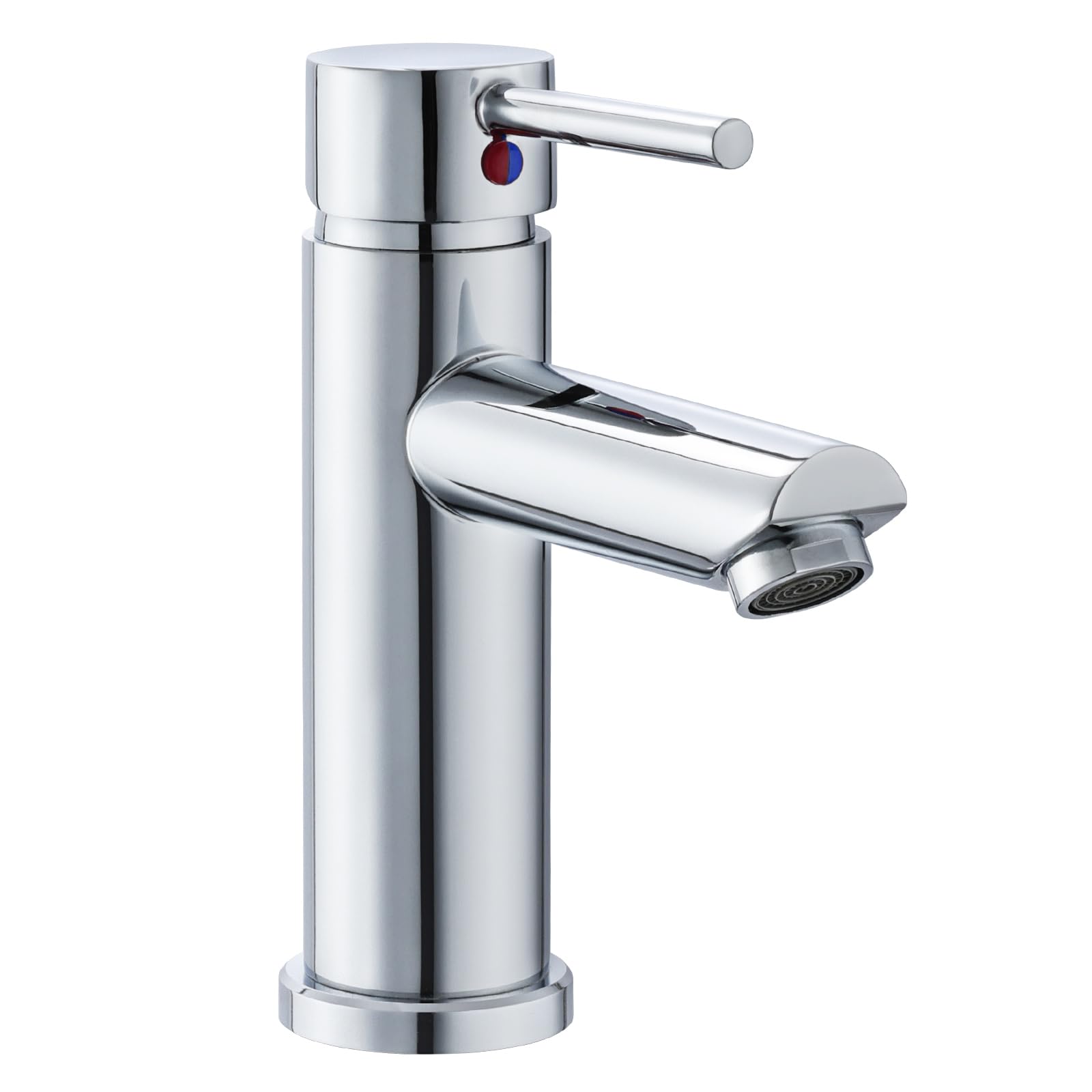 Peppermint Bathroom Sink Taps Basin Taps Mono Single Lever Bathroom Mixer Tap 1 Hole