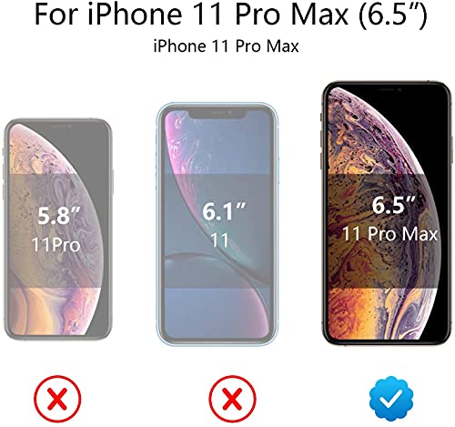Image of DIZORO Silicone Back Case for iPhone 11 Pro Max, Soft-Touch Phone Microfiber Silicone Back Cover for iPhone 11 Pro Max- Lilac