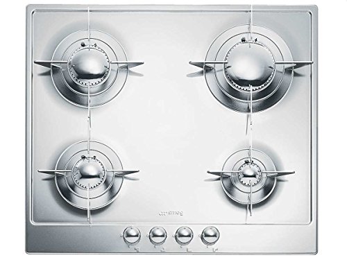 Smeg Gaskochfeld PD64ES Edelstahl poliert