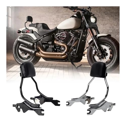 Dossier passager Fat Bob Harley 2018-2021 sissy bar détachable