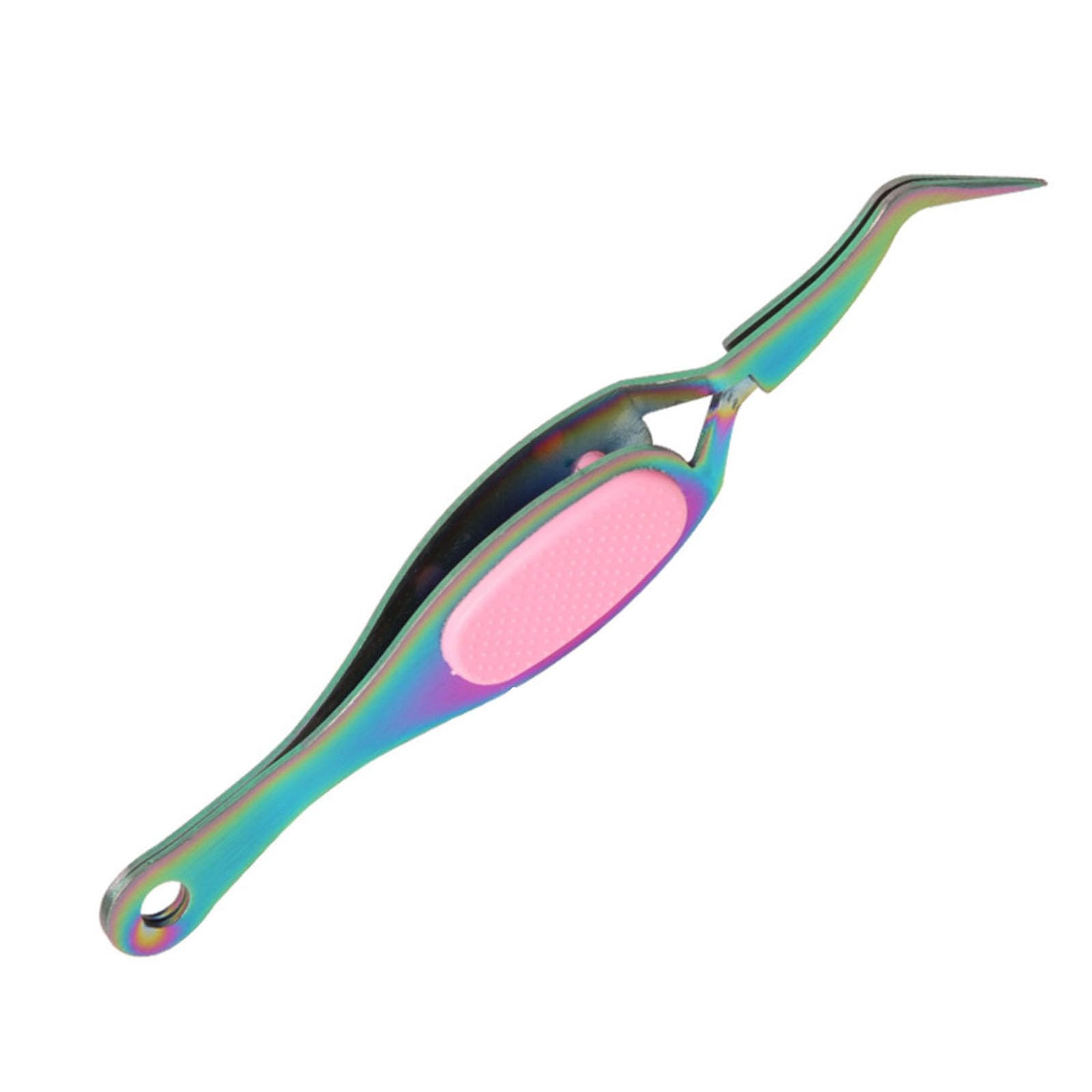NEWFT Professional Soft Grip Tweezers Pointed Tip Tweezers for Crafts Crossing Tweezers Jewelry
