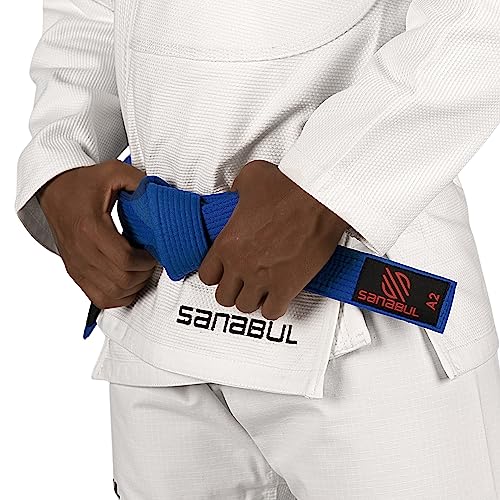 Sanabul Brazilian Jiu Jitsu Bjj Pro Belts (Blue, A0) #TOP3