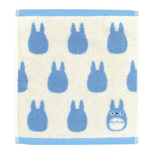 Image of Studio Ghibli - My Neighbor Totoro - Blue Totoro, Marushin Silhouette Towel Series - Washcloth Towel