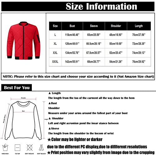 Men Bomber Jacket Lightweight Casual Softshell Flight Windbreaker Coat #TOP4