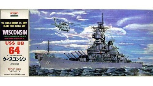 1/600 Battleship USS Wisconsin battleship No.14 (japan import)