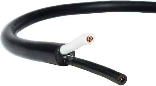 Miniatura 4 de Cable de alimentación de repuesto de 2 clavijas polarizadas, calibre 14, 10 pies, herramienta de coleta, resistente, 110 V, 115 V, 120 V, cable de