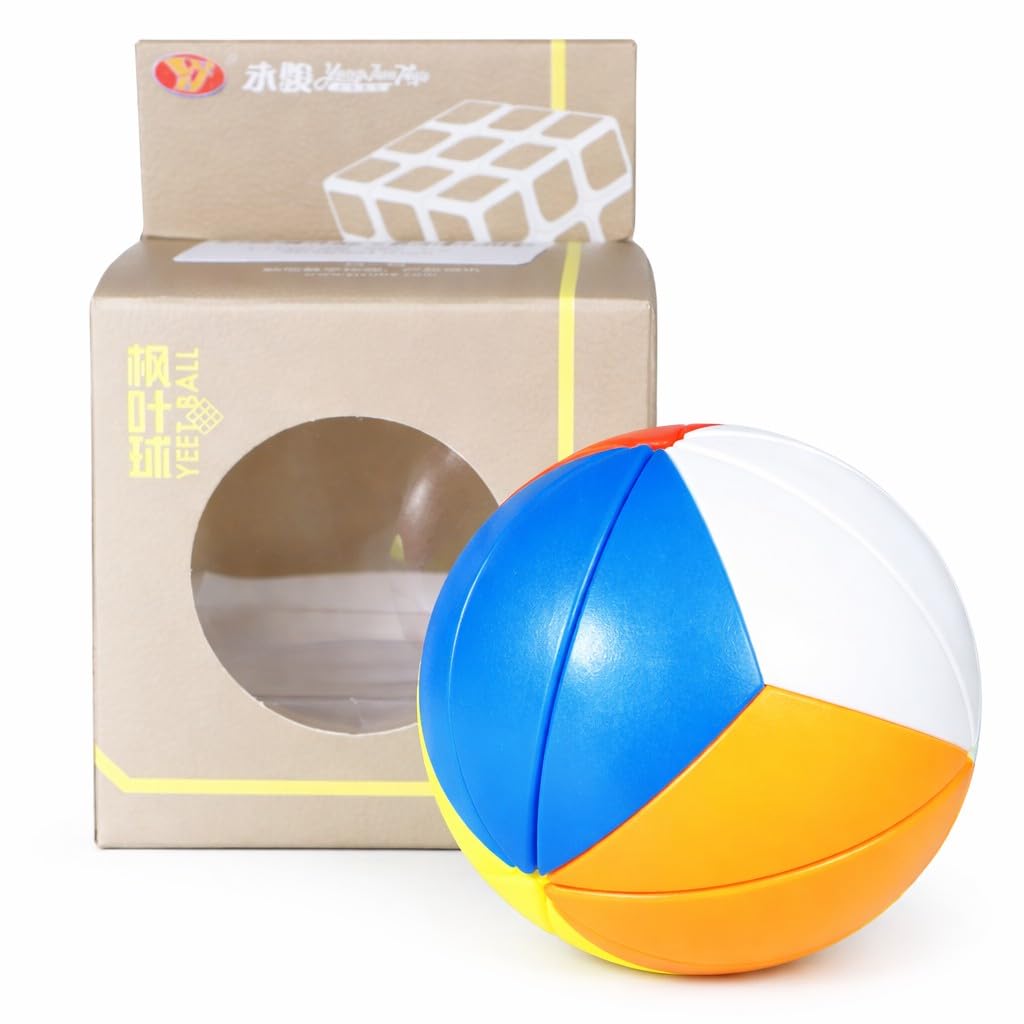 HAWKISTER Kid Yj Yeet Ball Cube Stickerless Magic Speed Cube Brain Teasers Twisty Puzzle-image-39