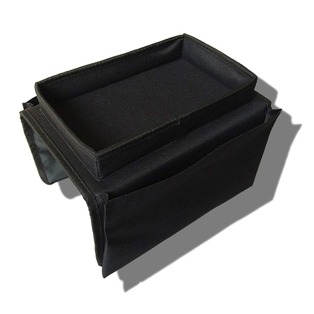 Gaorui TV Remote Control Organizer Holder Sofa Couch Chair Armrest Caddy Pocket Organizer Hanging Storage for Remote Phone Magazines Ipad Game Controller Newspaper Cups