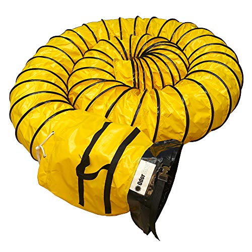Flexible de ventilación de alta resistencia 8" x 25' para paso de aire continuo 3