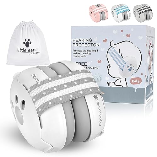 Image of Baby Ear Protection, Noise Cancelling Headphones for Babies, Noise Reduction Earmuffs for Infant and Toddlers up to 36 Months