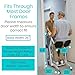 Vive Mobility Sit to Stand Patient Lift for Handicapped - Stand Assist Lift Aid for Home Care Use - Elderly Lift Assist Transfer Device - Transport Chair Stand Assist for Seniors, Adults & Disabled