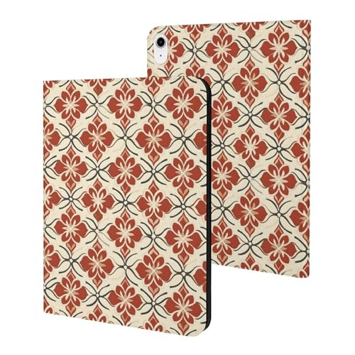 Housse iPad 11" 2025 vintage rouge : l'accessoire idéal pour lire et travailler au café