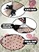 Bencailor Women Lace Gloves Wedding Tea Party Gloves Bow Short Mitten Elegant Accessories for 1920s Opera Funeral(Polka Dot Black,Polka Dot)