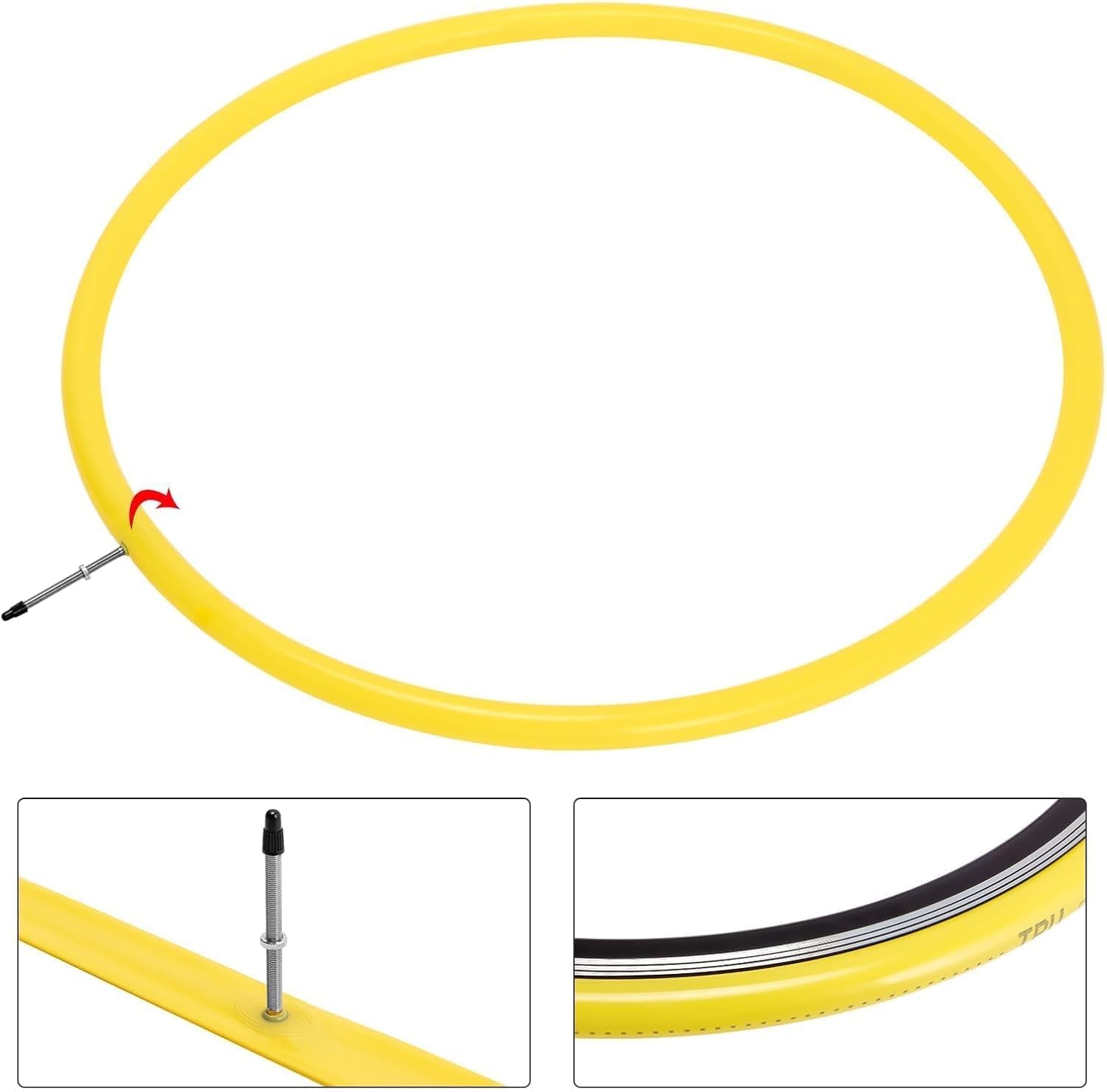 YunSCM 1 lot de 27,5 x 25/3,0 valve standard AV32 mm pour chambre à air de vélo 27,5 x 2,5/27,5 x 2,75/27,5 x 2,8/27,5 x 3,0