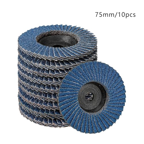 Disque de ponçage meuleuse d'angle 75mm pour restaurer vos meubles et objets métalliques