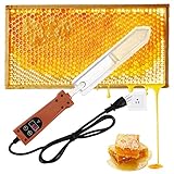 JIAWANSHUN Electric Honey Uncapping Knife Stainless Steel...