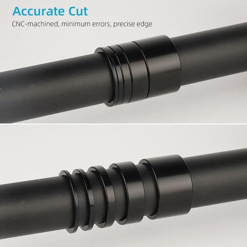 Bicycle Headset Spacer 2 3 5 10 20mm Aluminum Washer for 1-1/8 28.6mm Steerer Tube Road Fork Stem Height Adjust Ring for Bikes(28.6 H110mm P9)