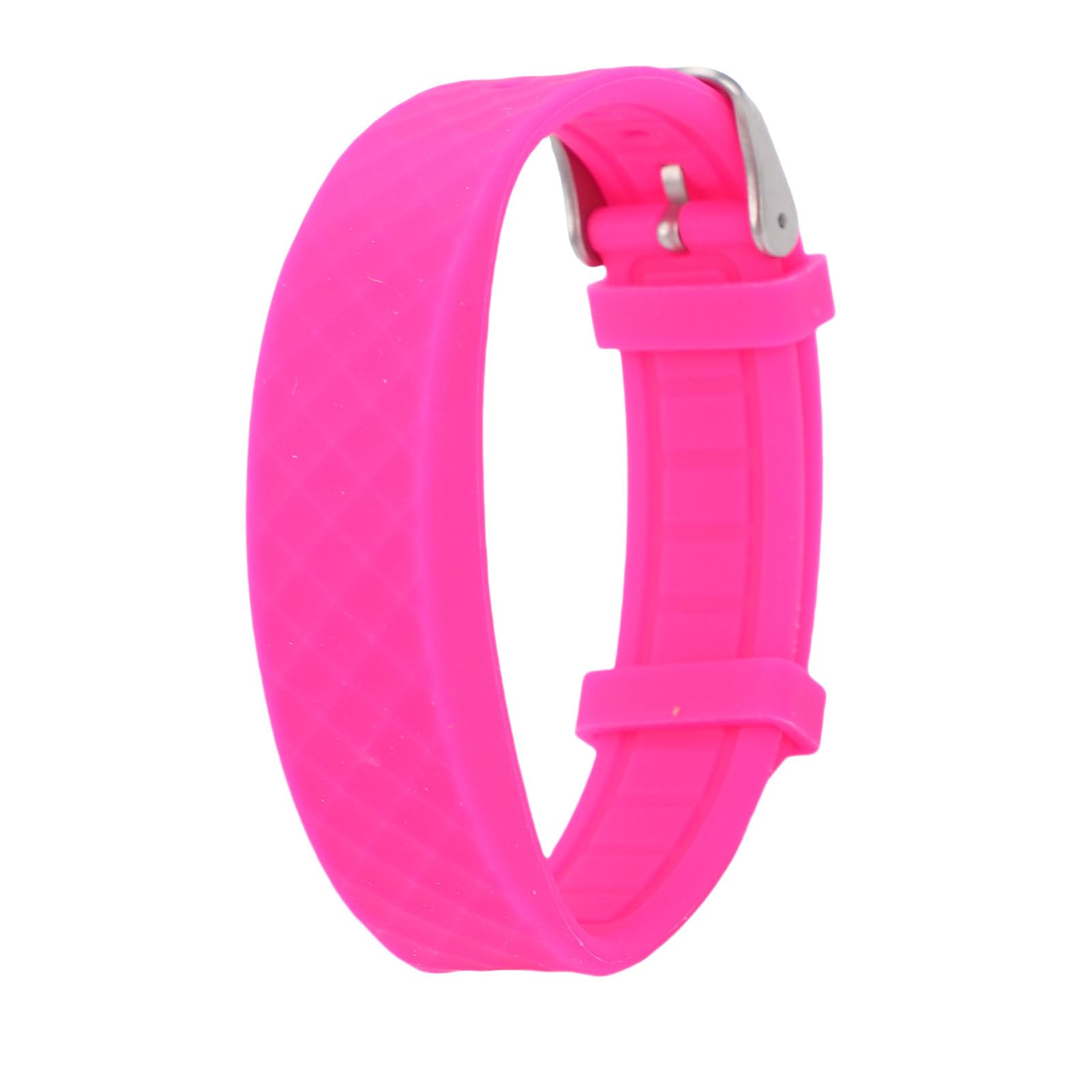 Fabater Pulseira Inteligente Contador de Passos Rosa Vermelha Recarregável Rastreador de