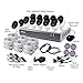 Swann Home Security Camera System, 16 Channel 12 Bullet Cameras, 1080p HD, Indoor/Outdoor Wired Surveillance DVR, 1TB Hard Drive, Night Vision, Heat Motion Detection, SWDVK-1645812V