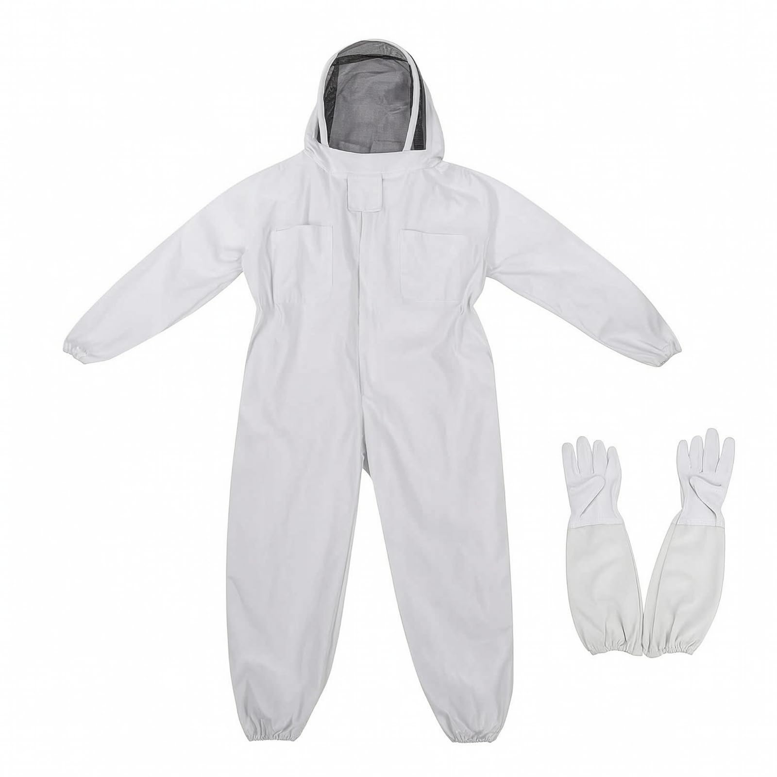 LOVIVER Combinaison D'apiculture Protectrice | Anti-Abeilles, complète, Tenue D'apiculture Gants, pr, Apiculteurs