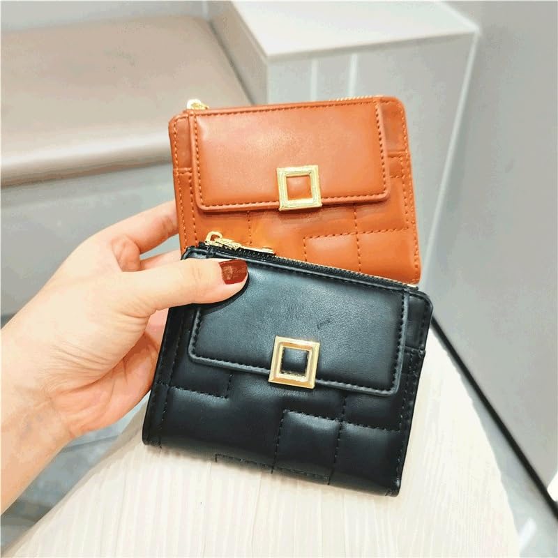 Women's Wallet, Women's Zipper Buckle, Large Capacity, Multi Card Carrying Bag, Zero Wallet(D)3