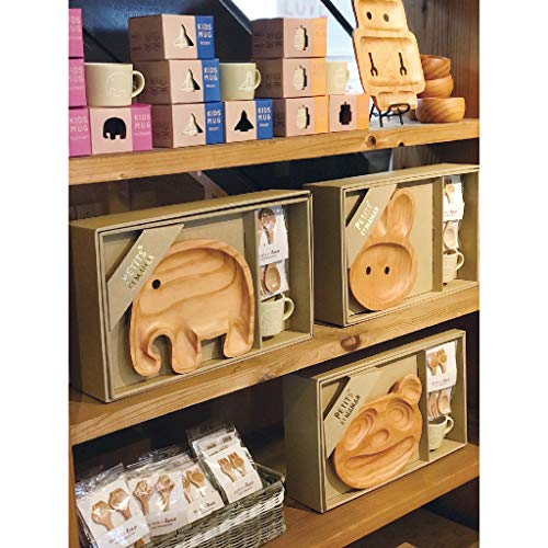 Time Concept Kids Petits Et Maman Wooden Car Plate - Eco-Friendly, Handcrafted Dinnerware