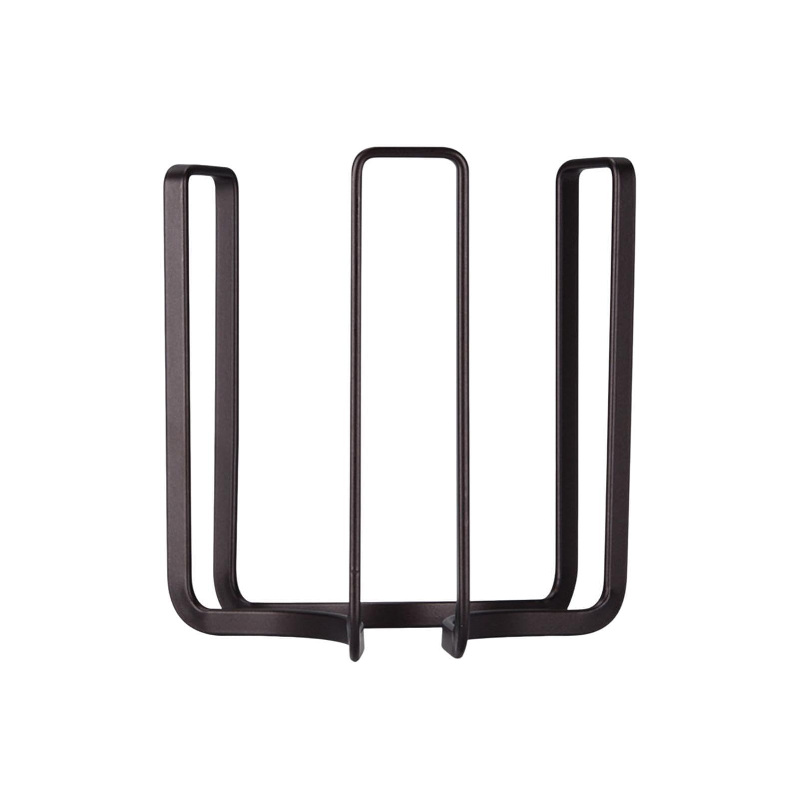 Qlecxzi Innovative Bowl Holder Keeps Kitchen Clutter-Free Ensures Bowls Are Accessible And Secure Organizedmetal Plate Storage Rack Can Safely Hold Bowls