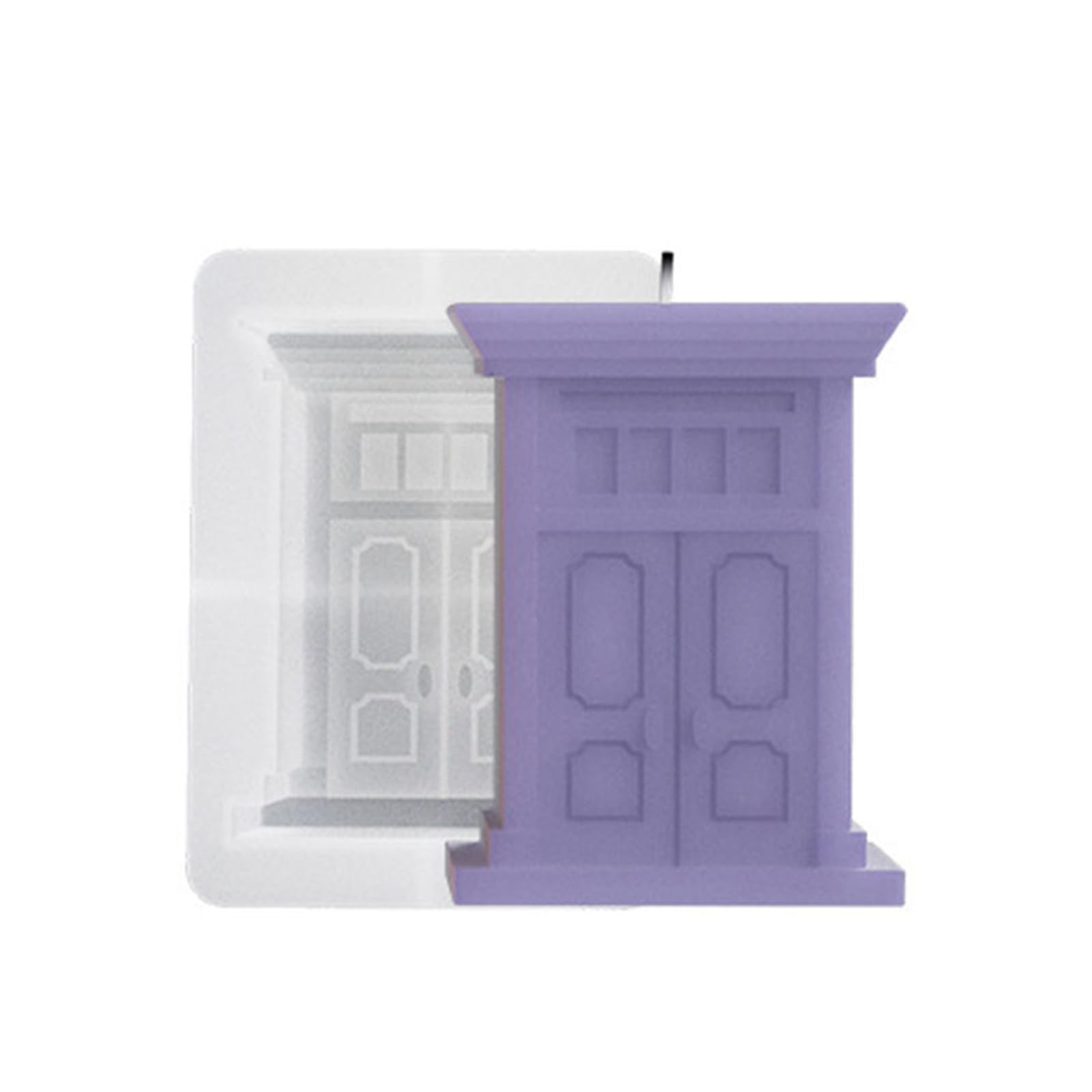 Alksubbm Shape Thicken House Silicone Mold Resin Scented Making Decorations Shape Resin Thicken Silicone