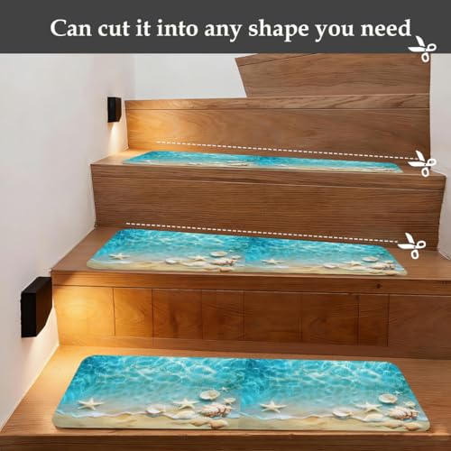 Protectores de escalera para interiores estilo playa para renovar tu hogar 7