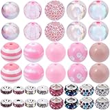 Utilisation courante:Les perles à rayures roses sont très utilisées et conviennent parfaitement à la fabrication de bracelets., Colliers, porte-clés, décorations de cordon, etc.. Vous pouvez laisser libre cours à votre imagination et les utiliser pour créer des cadeaux uniques pour votre famille et vos amis.