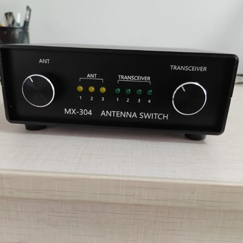 MX-304 Commutatore Antenna Commutatore Ricetrasmettitore SDR per Tre Antenne e Ricetrasmettitori