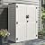 YITAHOME Vertical Outdoor Storage Shed w/o Shelf, 59 Cu.ft Capacity, 5.6 x 2.3 ft Lockable Resin Waterproof Tall Storage Cabinet, for Patio Furniture, Garden Tools, and Pool Accessories (Light Gray)