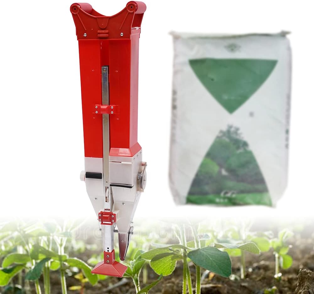 GXFCHYL 2 in 1 Manual Double Cylinder Fertilizer Seeder