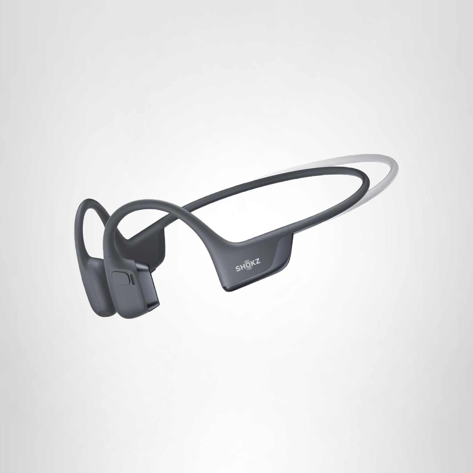 SHOKZ New OpenRun Pro 2 Mini -Open-Ear, Bone Conduction Sport Headphones -with Reflective Strip -Sweat Resistant, Workout Headphones -Secure, Wireless, Comfortable Fit-Deep Bass and Smart Mic App: Mini Black