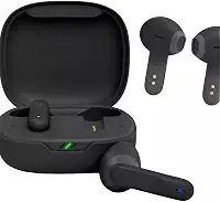 Fone Bluetooth Wave 300 TWS Sem Fio | Som Potente e Graves Profundos | Toque Sensível | Chamadas Estéreo | Design Ergonômico | Bateria até 26h | Estojo de Carregamento Rápido
