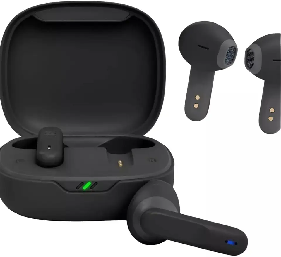 Fone Bluetooth Wave 300 TWS Sem Fio | Som Potente e Graves Profundos | Toque Sensível | Chamadas Estéreo | Design Ergonômico | Bateria até 26h | Estojo de Carregamento Rápido