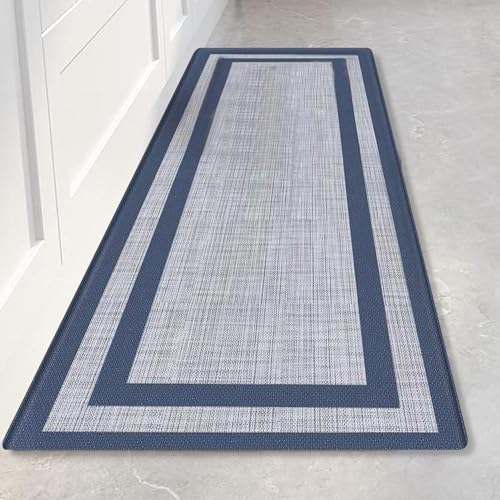 Tapis de sol de cuisine antidérapant et imperméable lavable pour maison