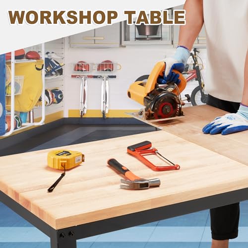 image for HABUTWAY Height Adjustable Workbench 48