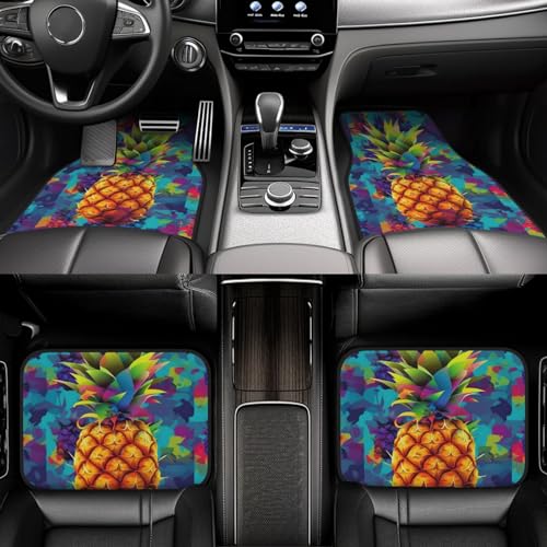 Tapis de sol voiture ananas pour garder votre SUV propre en voyage
