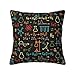 Funda De Cojínes 45x45cm educación química Funda De Cojín Hogar Decorativo Almohada para Sofá Dormitorio Sala Cama Hogar Coche Sillas