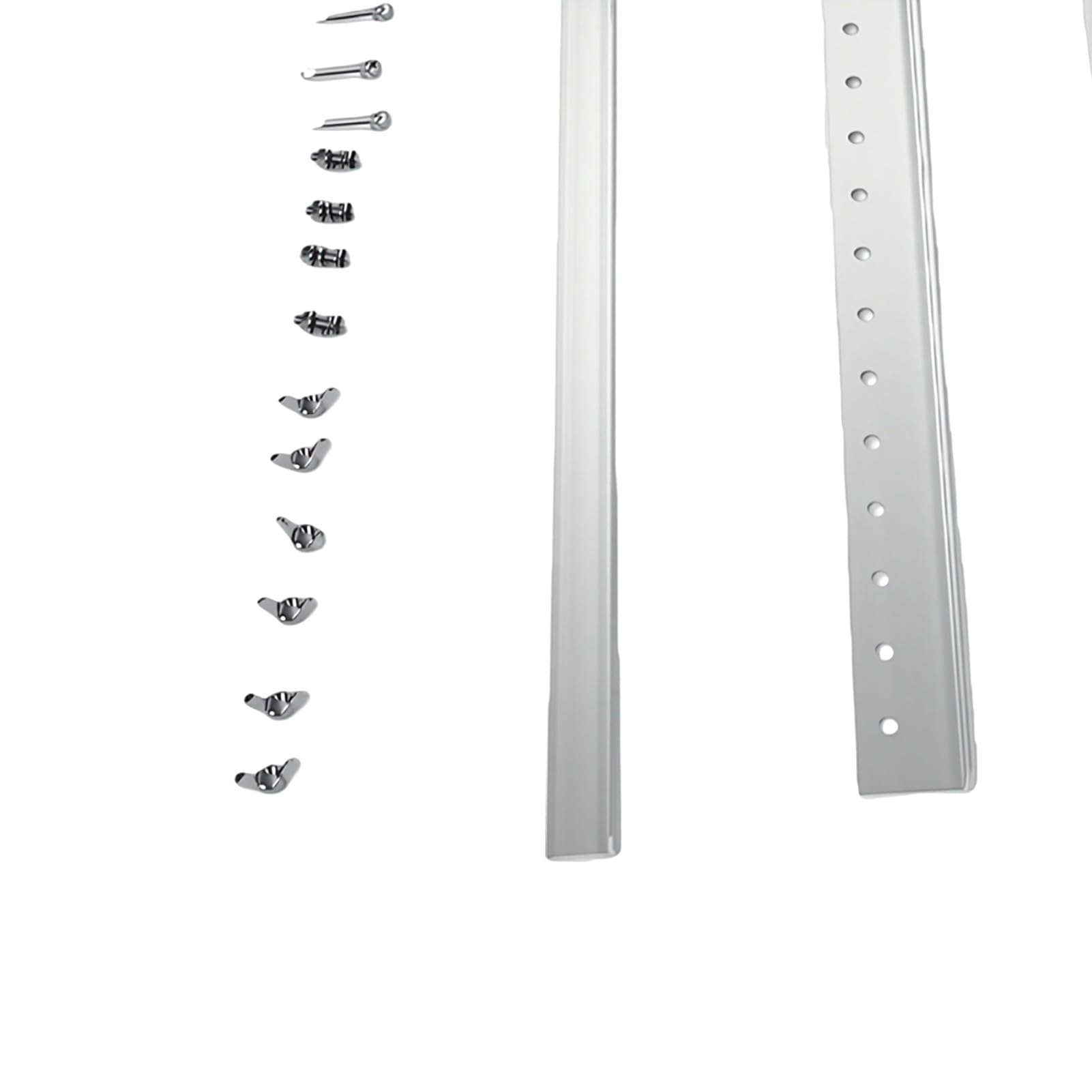 Generic 45-calowy Regulowany Trójkątny Wspornik do Montażu na Stojaku Solarnym do Dachów Pojazdów Kempingowych, Jachtów Łatwa Instalacja Stop Aluminium