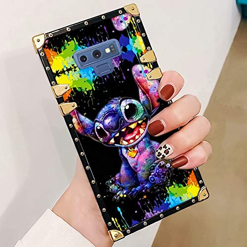 DISNEY COLLECTION Style Stitch Wallpapers Case for Samsung Galaxy Note 9 Luxury Square