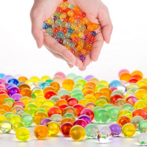 Perles d'eau 10.000 pièces Perles de Gel Colorées, Bille d'Eau pour Vase Decoratif, Billes Hydrogel pour Plantes Non Toxiques, Remplissage de Vase et...