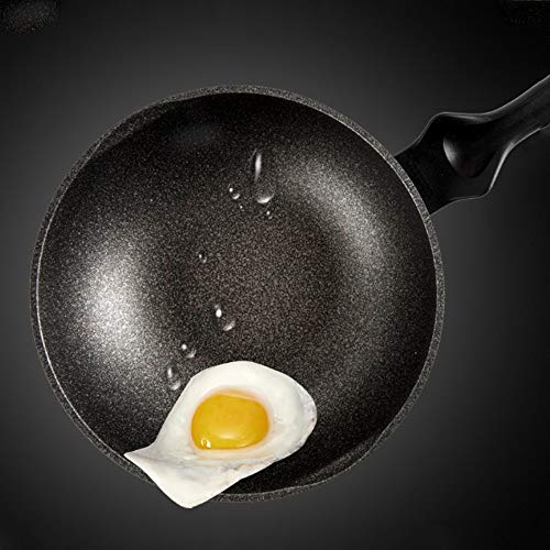 Wok de piedra Maifan antiadherente con mango desmontable miniatura 7