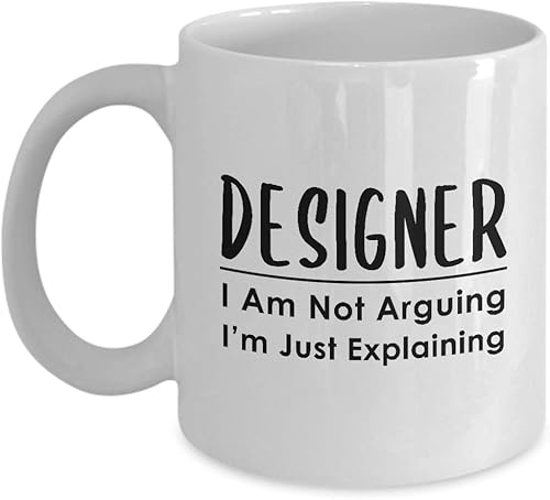 Regalos de agradecimiento para taza de café de diseñador, taza de té, desarrollador gráfico de UX, artista, diseño de interiores, departamento