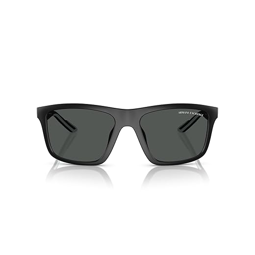 Armani Exchange Ax4149su Óculos de sol quadrados de ajuste universal masculino